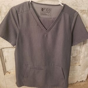 Figs grey scrub set